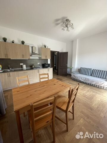 

1-к. квартира, 45 м², 3 кровати