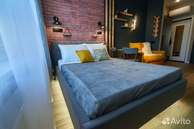 

Квартира-студия, 21 м², 2 кровати