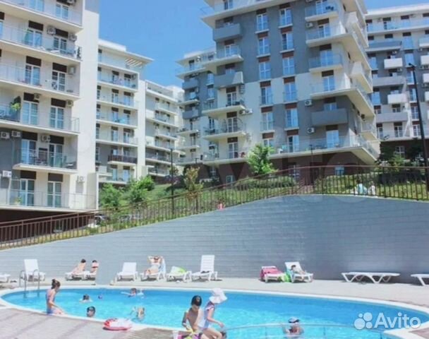 

Квартира-студия, 34 м², 2 кровати