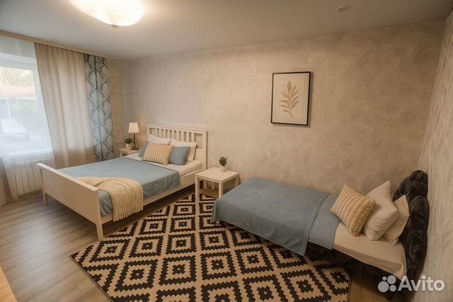 

3-к. квартира, 70 м², 3 кровати
