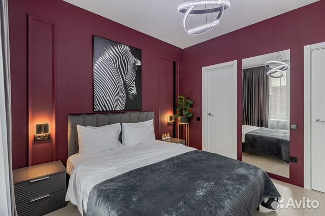 

1-к. квартира, 38 м², 2 кровати