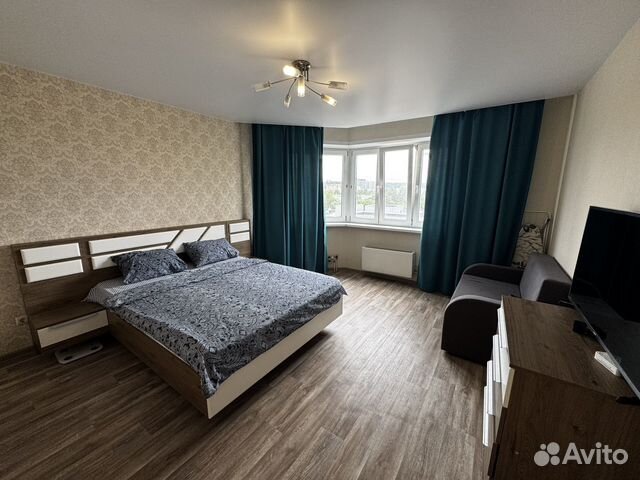 

1-к. квартира, 40 м², 2 кровати