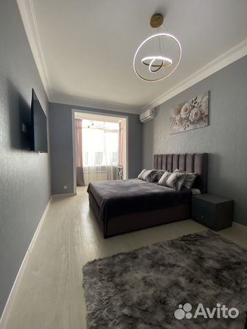 

1-к. квартира, 55 м², 2 кровати