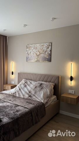 

1-к. квартира, 37 м², 2 кровати