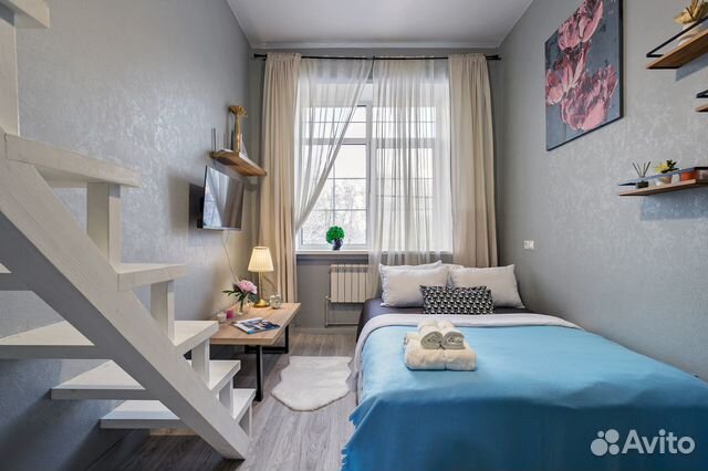 

Квартира-студия, 25 м², 2 кровати