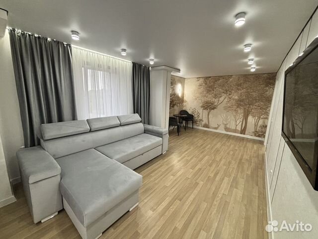 

1-к. квартира, 46 м², 2 кровати