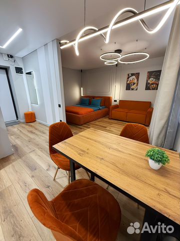 

Квартира-студия, 39 м², 2 кровати