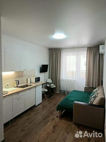 

Квартира-студия, 28 м², 1 кровать