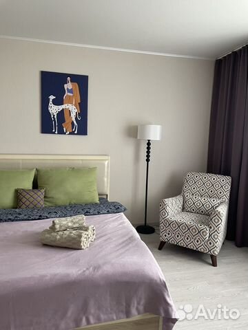 

1-к. квартира, 40 м², 2 кровати