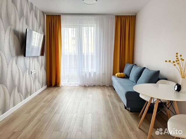 

1-к. квартира, 40 м², 2 кровати