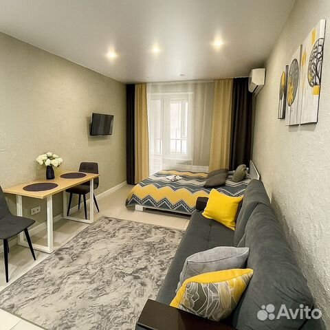 

Квартира-студия, 30 м², 2 кровати