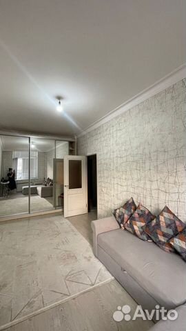 

1-к. квартира, 38 м², 2 кровати