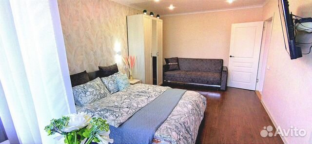 

1-к. квартира, 36 м², 2 кровати