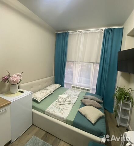 

Квартира-студия, 19 м², 2 кровати