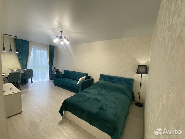 

Квартира-студия, 35 м², 2 кровати