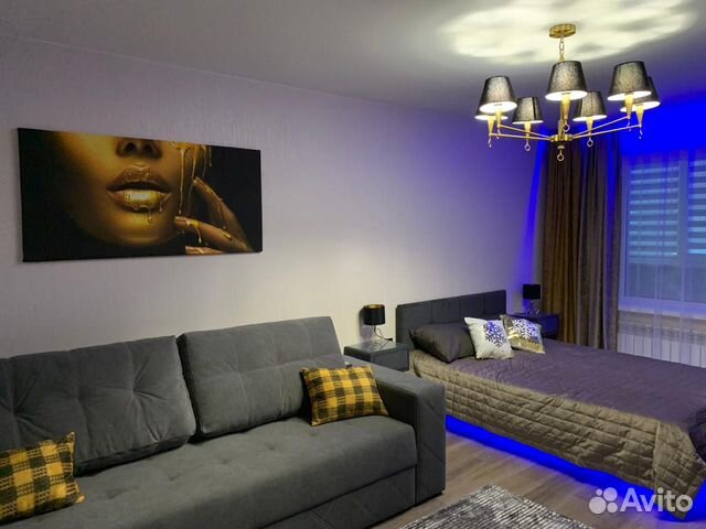 

1-к. квартира, 42 м², 2 кровати