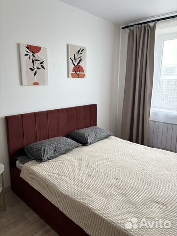 

1-к. квартира, 40 м², 2 кровати