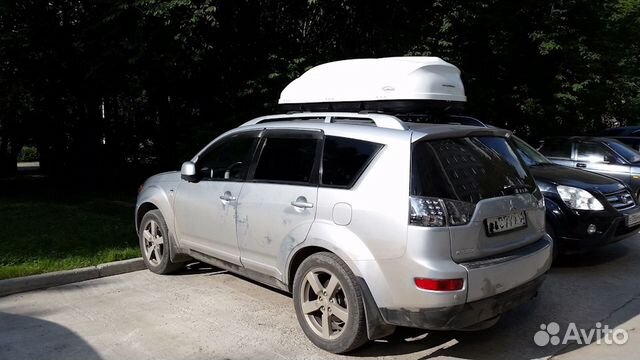 Автобокс багажник на Митсубиши