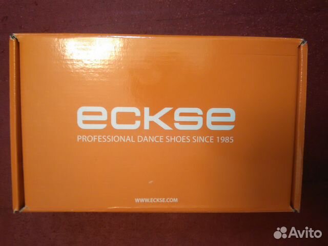 Новые танцевальные туфли eckse для девочки 20,5см