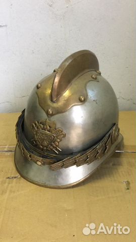 Каска пожарного, каска пожарника офицерская Чехия