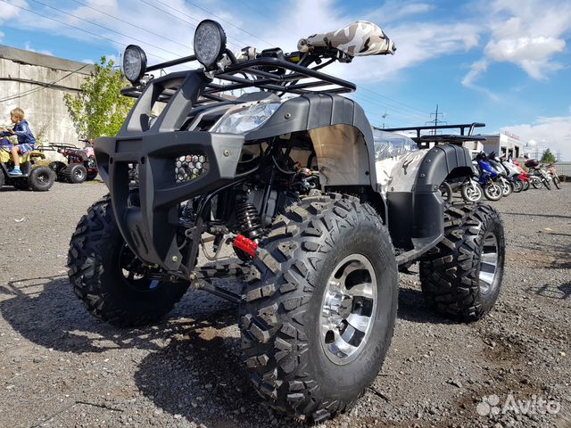 Квадроцикл Raptor ATV200U premium ALL + шлем