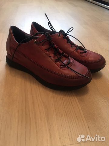 Женские ботинки кожа