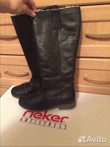 Сапоги зимние натуральная кожа rieker Сапоги зимние натуральная кожа rieker