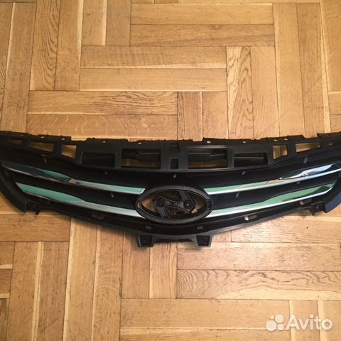 Решётка радиатора Hyundai Solaris Тайвань Решётка радиатора Hyundai Solaris Тайвань