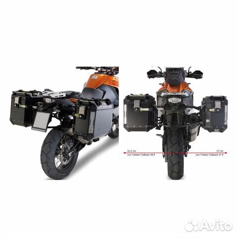 Крепеж боковых кофров KTM Adventure 1050 1190 1290