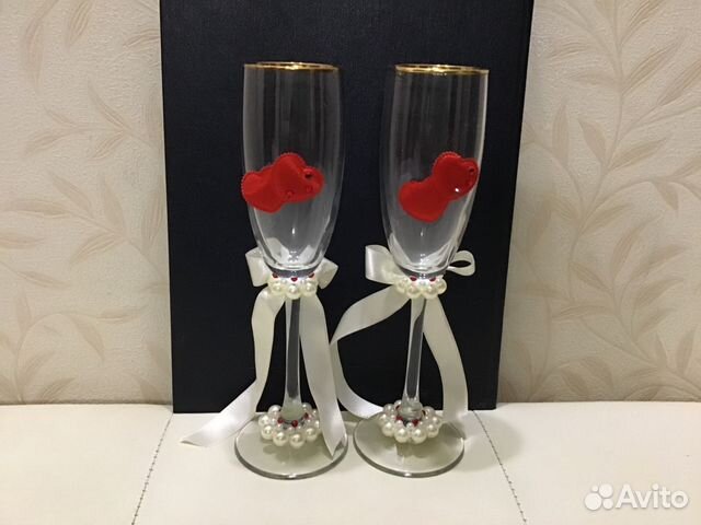 Бокалы свадебные