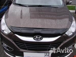 Дефлектор капота (мухабойка) Hyundai ix35 2010