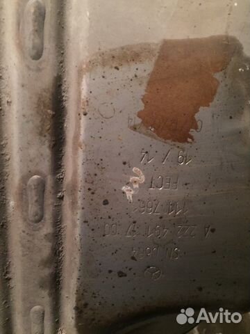 Выхлопная система Mercedes Benz w222 s500