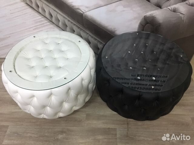 Журнальный стол в каретную стяжку