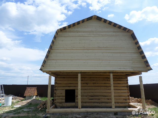 Сруб дома 6х7