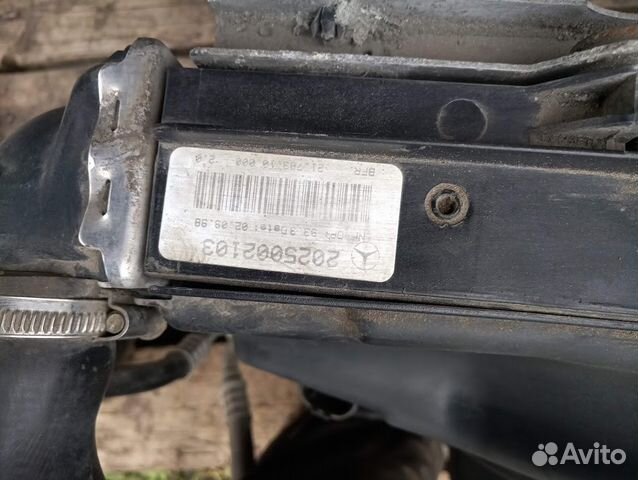 Радиатор кондиционера мерседес w202 рестайлинг
