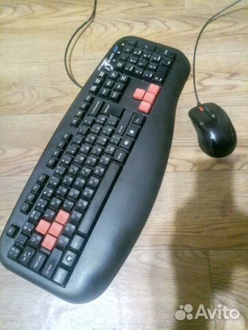 Игровые клавиатура и мышь X7 Игровые клавиатура и мышь X7