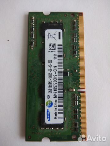Модули памяти SO-dimm 2Gb DDR3 PC10600 б/у 89059553642 купить 1