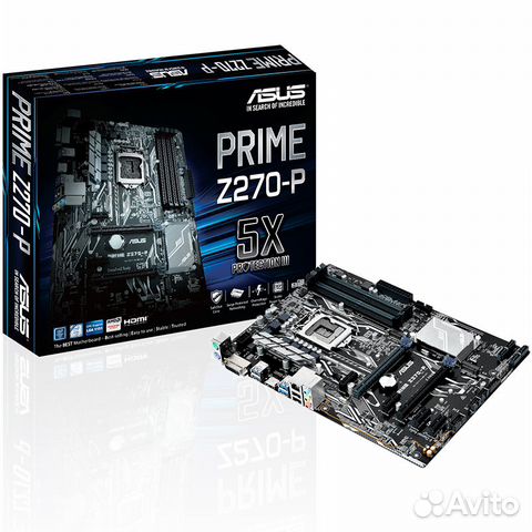 Материнская плата asus prime Z270-P 1151 Материнская плата asus prime Z270-P 1151