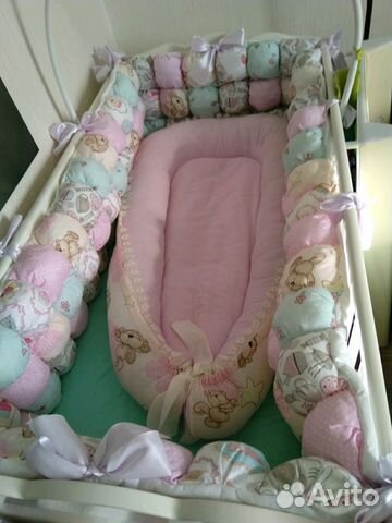 Бортики для кроватки + Кокон+одеяло Бортики для кроватки + Кокон+одеяло