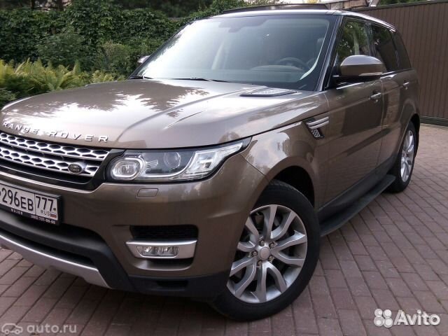 Пороги Range Rover Sport