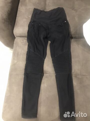 Джинсы для беременных H&M 36 чёрные Джинсы для беременных H&M 36 чёрные
