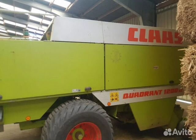 Пресс подборщик claas quadrant 1200 Большие тюки