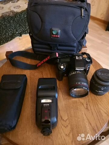 Pentax k200d, объективы, вспышка, сумка Pentax k200d, объективы, вспышка, сумка