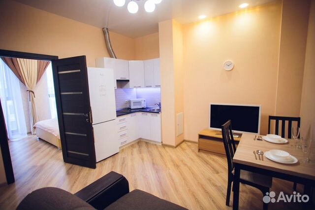 

2-к. квартира в апарт-отеле, 50 м², 2 кровати