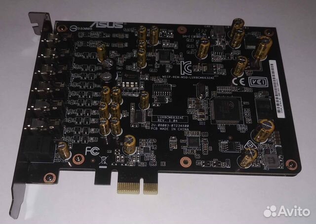 Звуковая карта asus xonar AE 7.1 PCI-e