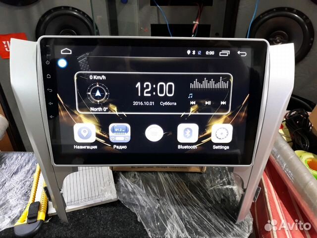 Магнитола Toyota Camry Android 8.1 память 216 Магнитола Toyota Camry Android 8.1 память 216