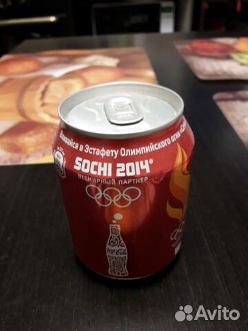 Coca cola сочи 2014 коллекционная не вскрытая