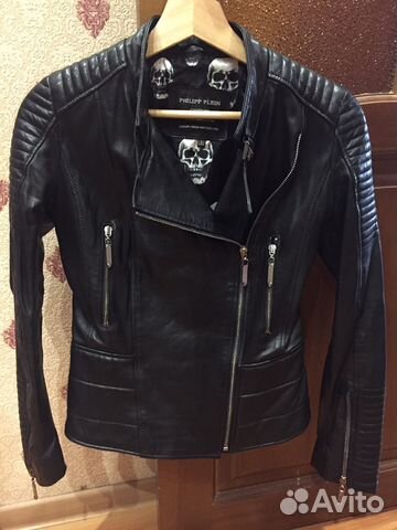 Кожаная куртка Philipp Plein