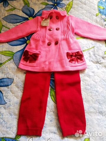 Костюмчик вязаный Костюмчик вязаный