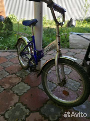 Велосипед, ребенку 4-8лет+доп.колеса